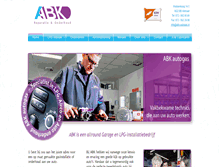 Tablet Screenshot of abk-autogas.nl